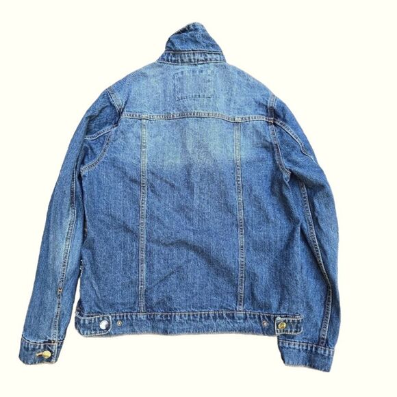 Distressed Denim Jacket Women's Size Small - Picture 3 of 4